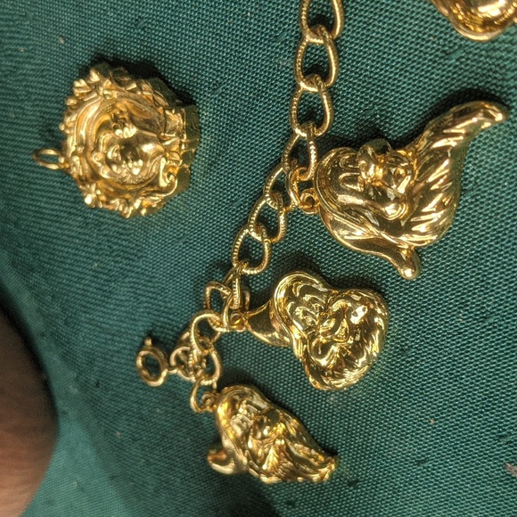 Diseny seven dwarves dwarfs snow white necklace bracelet pendant - Picture 2 of 4